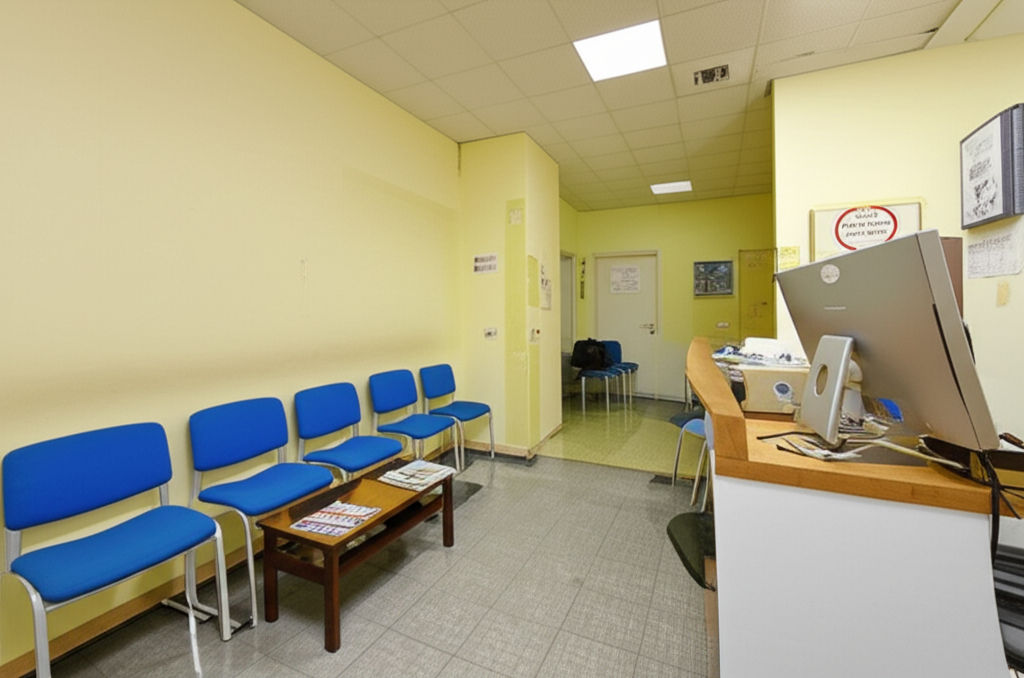 Clinic reception before implementation